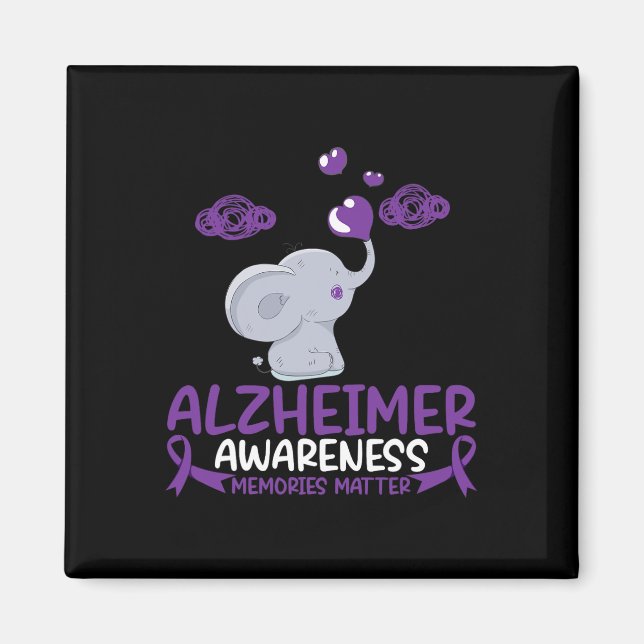 Imán Heimerheimer Awareness Recuerdos Problema Heimer E (Frente)