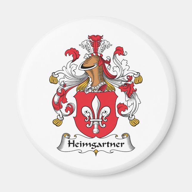 Imán Heimgartner Family Crest (Frente)