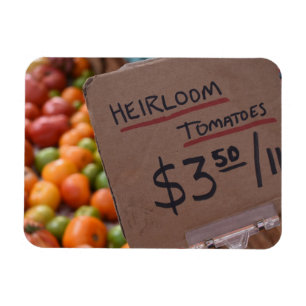 Imán Heirloom Tomates Greenmarket Farmer's Market NYC