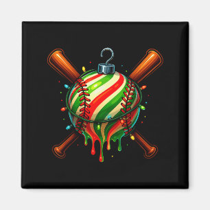 Imán Helado de Navidad de béisbol goteo béisbol goteand