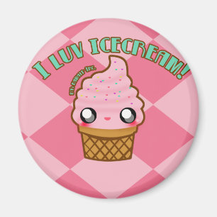 Imán ¡Helado del luv I!