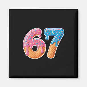 Imán Helado Goteo Seis Siete 6 7 Meme 67