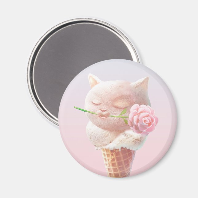 Imán Helado Kitty - Rosy & Dreamy (Anverso/Reverso)