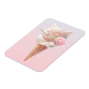 Imán Helado Rosa de verano