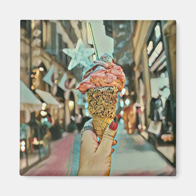 Imán Helados rociados (Frente)