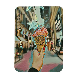 Imán Helados rociados
