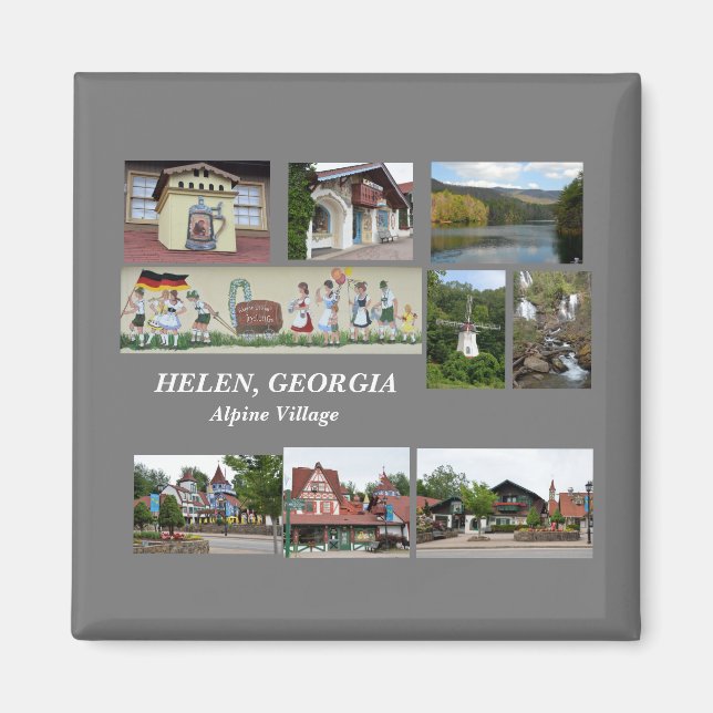 Imán Helen. Georgia (Frente)