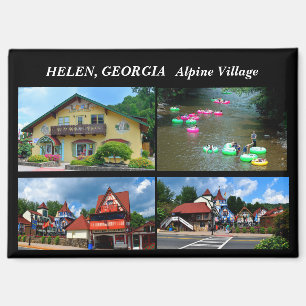 Imán Helen Georgia Alpine Village Magnet