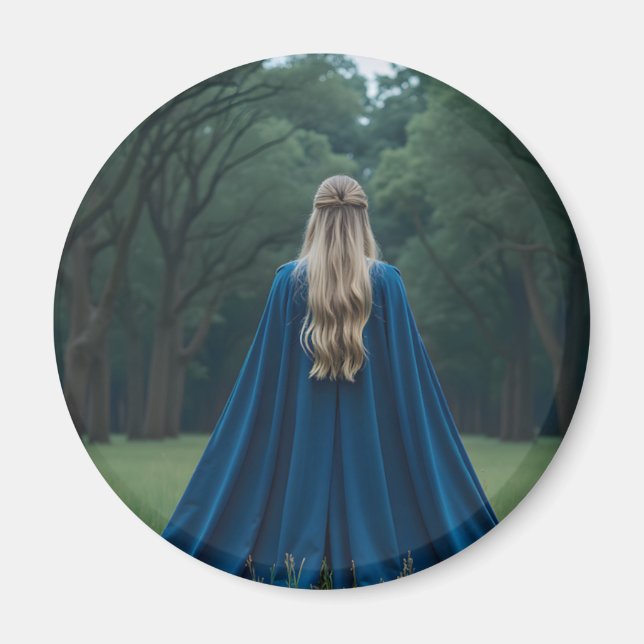 Imán Helena Chevalier al borde del bosque (Frente)