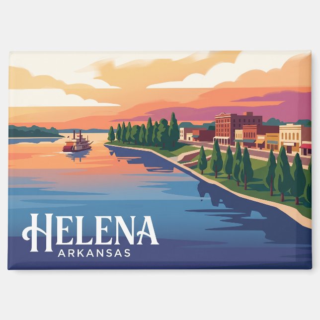 Imán Helena EE. UU. (Anverso)
