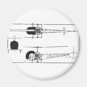 Imán Helicóptero Bell 47