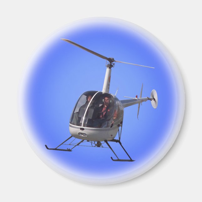 Imán Helicóptero Fridge Magnets y Helicópteros Keepsake (Frente)