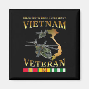 Imán Helicóptero Gigante Super Jolly Green Vietnam V