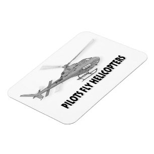 Imán Helicópteros pilotos