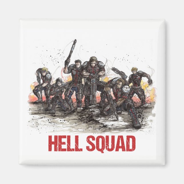 Imán Hell Squad Magnet (Frente)