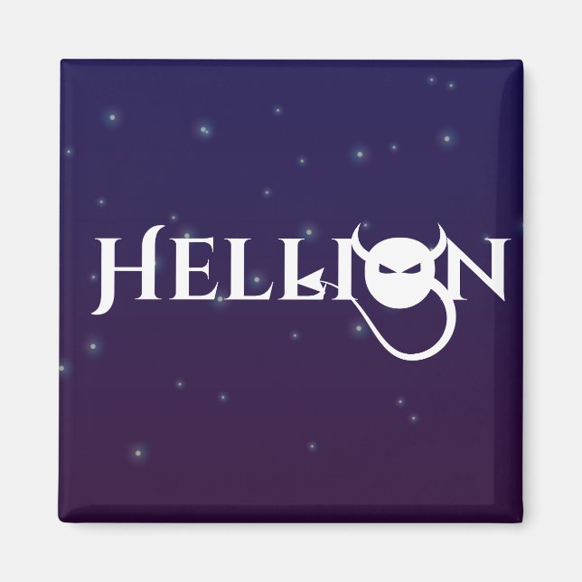 Imán Hellions Square Magnet (Frente)