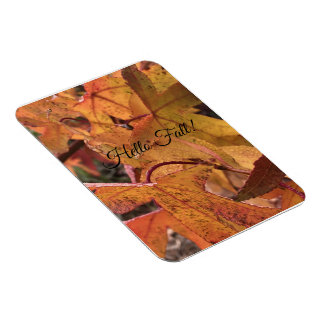 Imán "Hello Fall!" Refrigerator Magnet