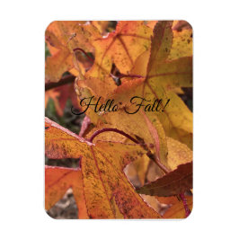 Imán "Hello Fall!" Refrigerator Magnet