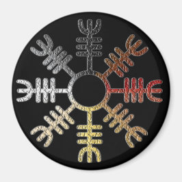 Imán Helm of Awe Bear Pride Magnet