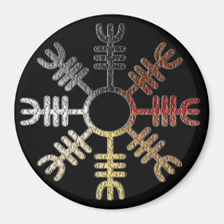 Imán Helm of Awe Bear Pride Magnet