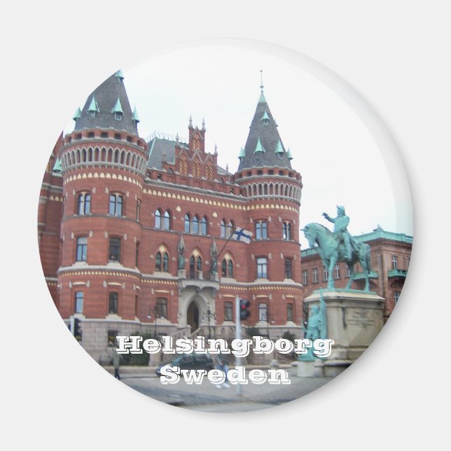 Imán Helsingborg Suecia (Frente)