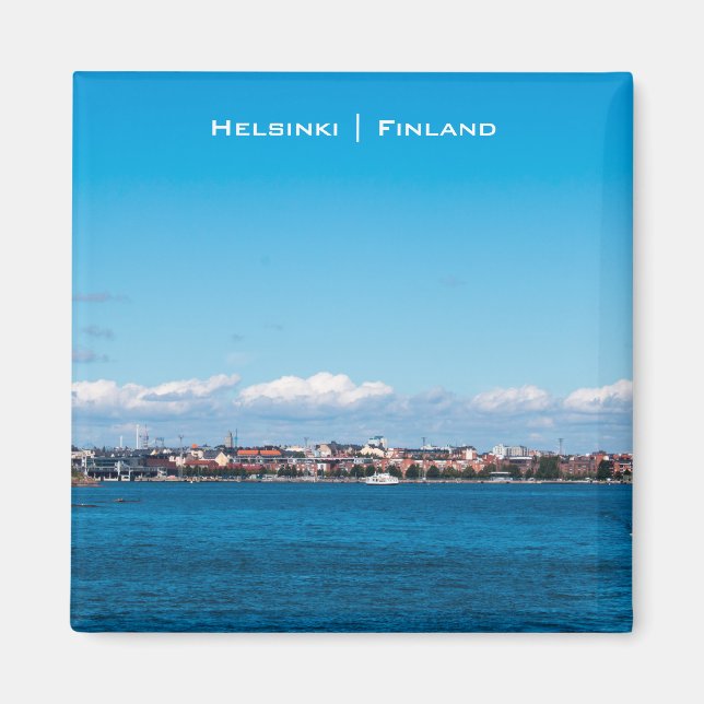 Imán Helsinki Cityscape (Frente)