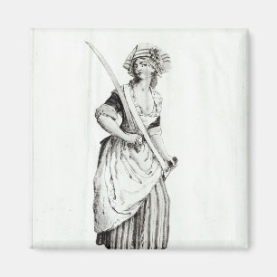 Imán Hembra Sin-Culotte, 1792