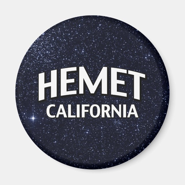 Imán Hemet California (Frente)