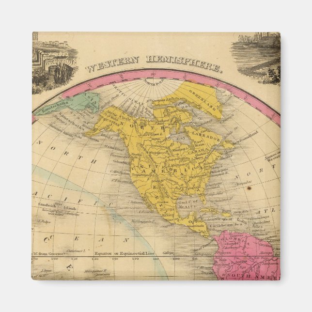 Imán Hemisferio Occidental (Frente)