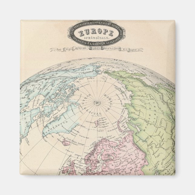 Imán Hemisferio Oriental de Europa (Frente)