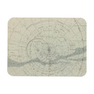 Imán Hemisferio Planisphere Celeste