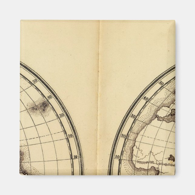 Imán Hemisferio W, Hemisferio E 2 (Frente)