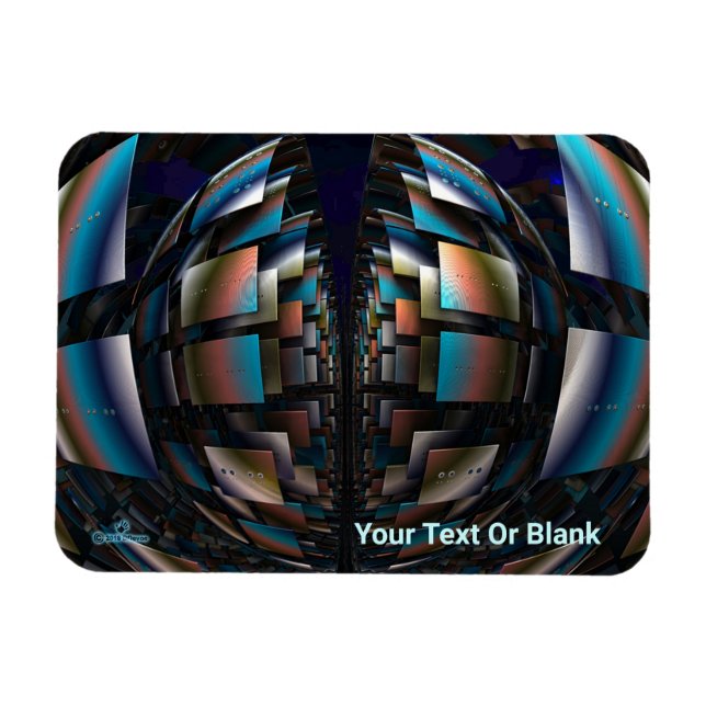 Imán Hemisferios Concéntricos (Horizontal)