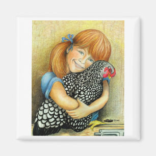 Imán Hen Hugger