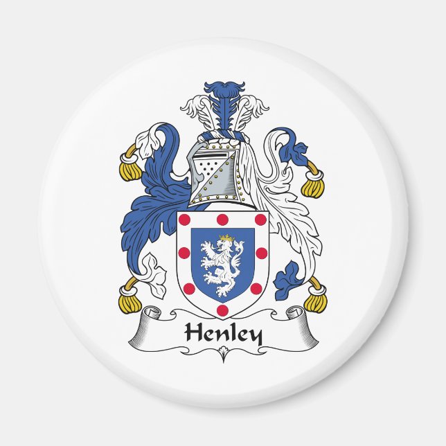 Imán Henley Family Crest (Frente)
