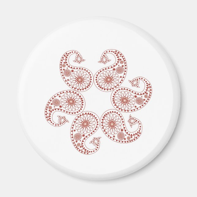 Imán Henna Tattoo Merchandize (Frente)