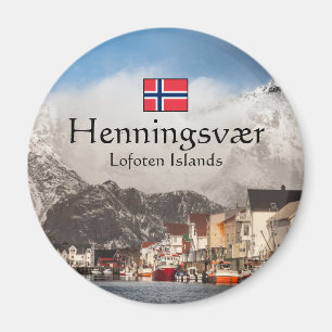 Imán Henningsvaer Lofoten Magnet