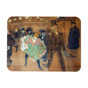 Imán Henri de Toulouse-Lautrec - Baile en el Rouge