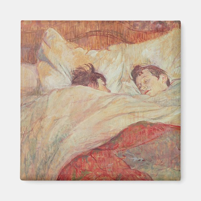 Imán Henri de Toulouse-Lautrec | La cama, c.1892-95 (Frente)