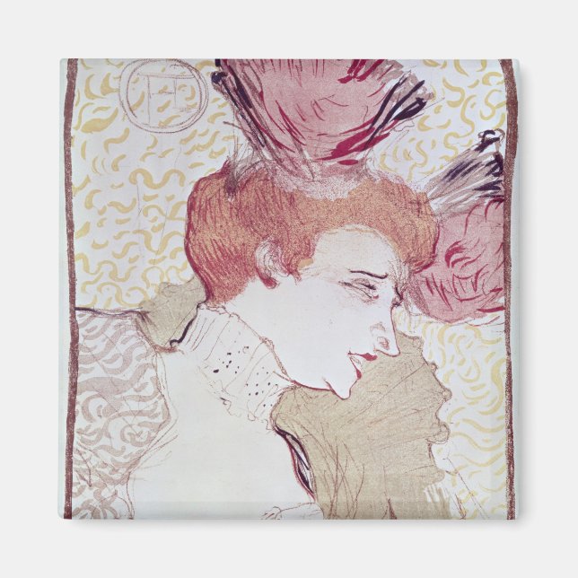 Imán Henri de Toulouse-Lautrec | Retrato de Marcelle L (Frente)