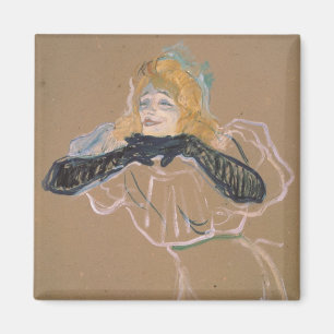 Imán Henri de Toulouse-Lautrec Yvette Guilbert singi