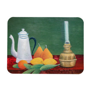 Imán Henri Rousseau - Bodegón con Cafetera
