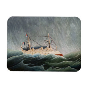 Imán Henri Rousseau - El barco en la tempestad