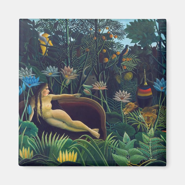 Imán Henri Rousseau - El sueño / Le Reve (Frente)