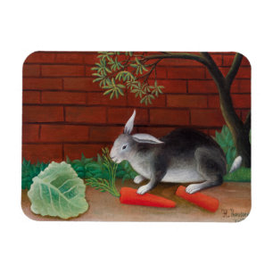 Imán Henri Rousseau - La comida del conejo