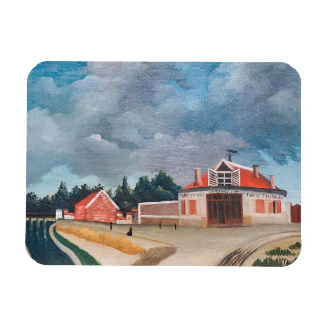 Imán Henri Rousseau - La Fábrica de la Presidencia (Horizontal)