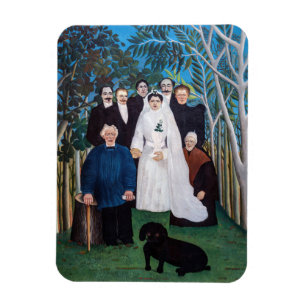 Imán Henri Rousseau - La fiesta de bodas