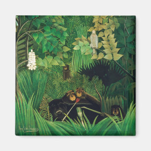 Imán Henri Rousseau - Los alegres bromistas