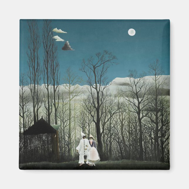 Imán Henri Rousseau - Noche de Carnaval (Frente)