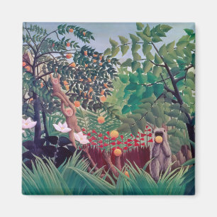 Imán Henri Rousseau - Paisaje exótico